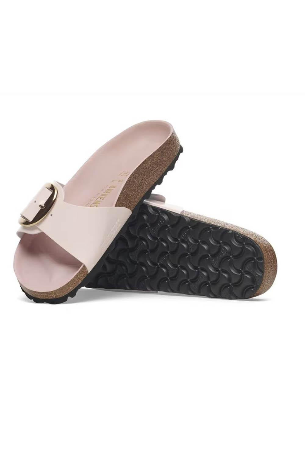  Birkenstock Madrid Big Buckle Shine Light Rose Woman - 3