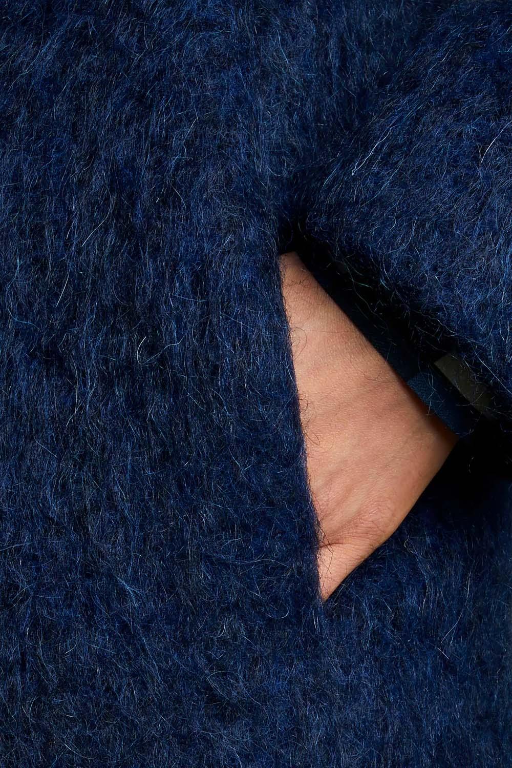  Fay Romantic Coat Blu Woman - 6