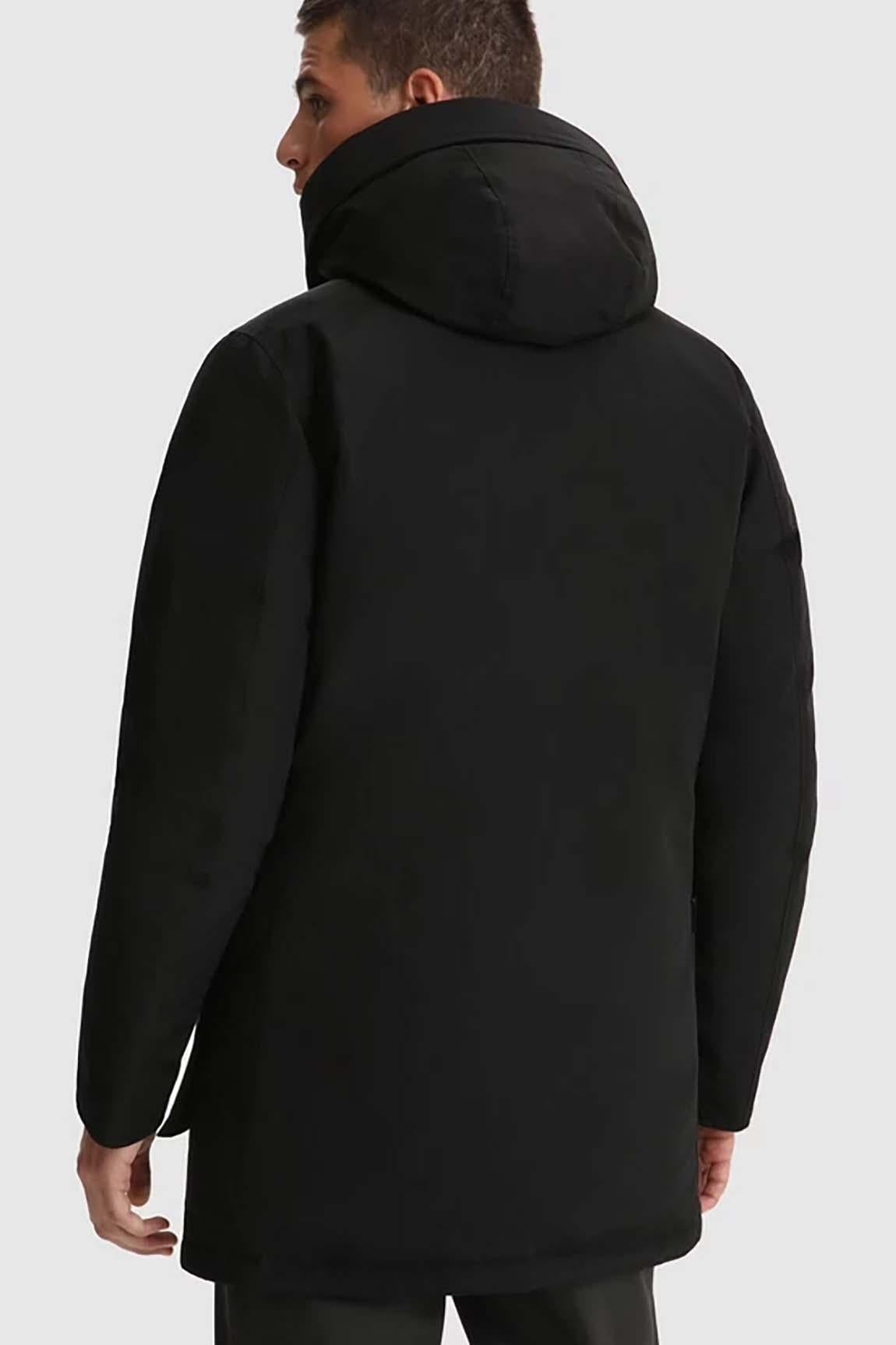  Woolrich Arctic Parka In Ramar Black Uomo - 3