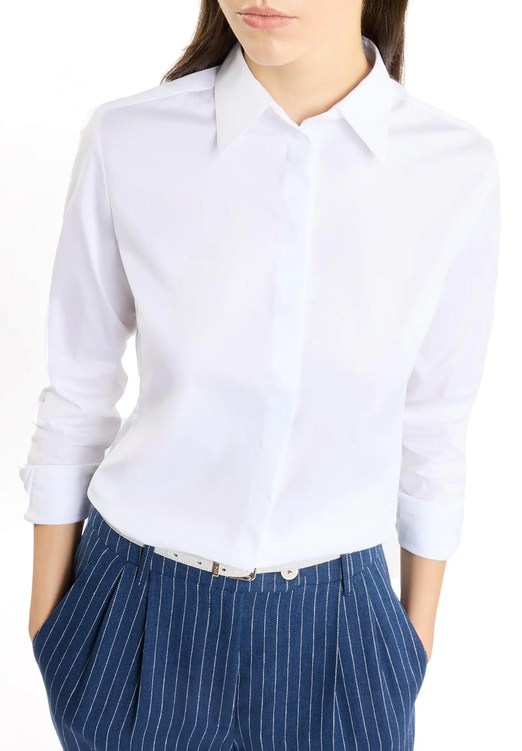  Fay Camicia Slim Bianco Woman - 2