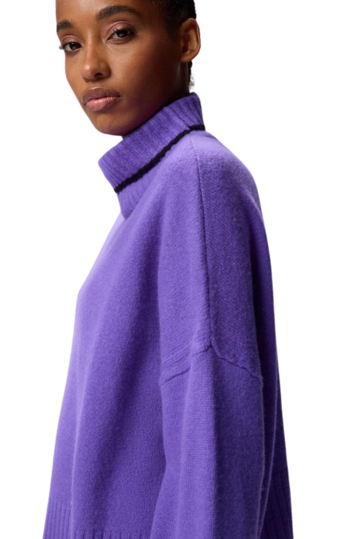  Pinko Dolcevita In Maglia Colore Viola Lavanda Woman - 3