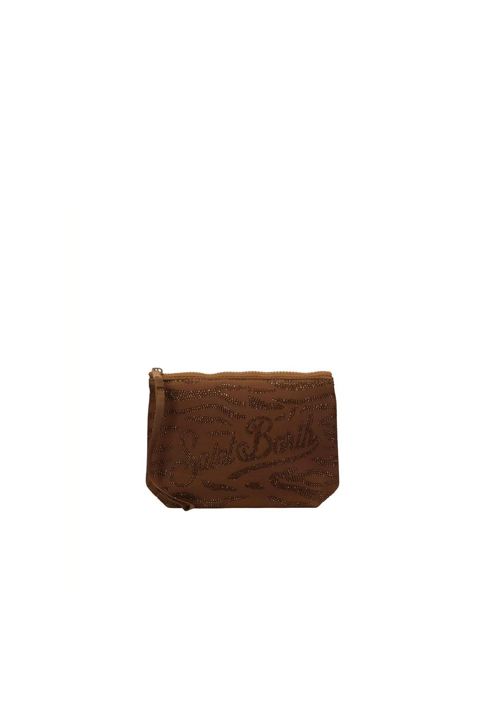  Mc2 Saint Barth Pochette Aline Strass Zebra 18 Woman - 1