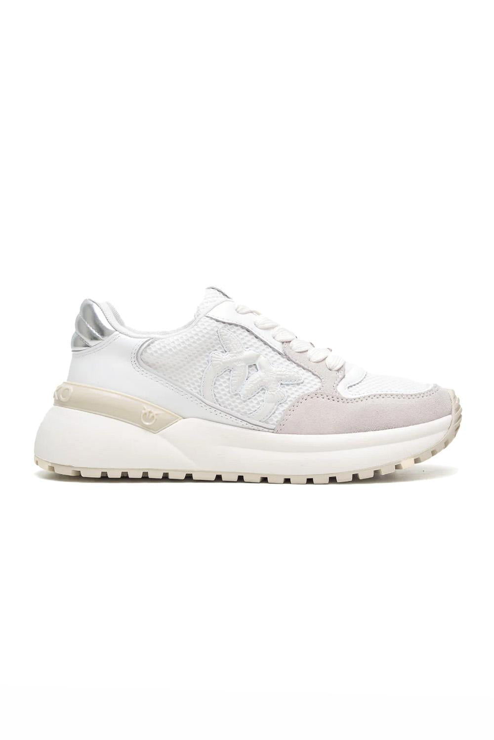  Pinko Sneakers Gem White Woman - 1