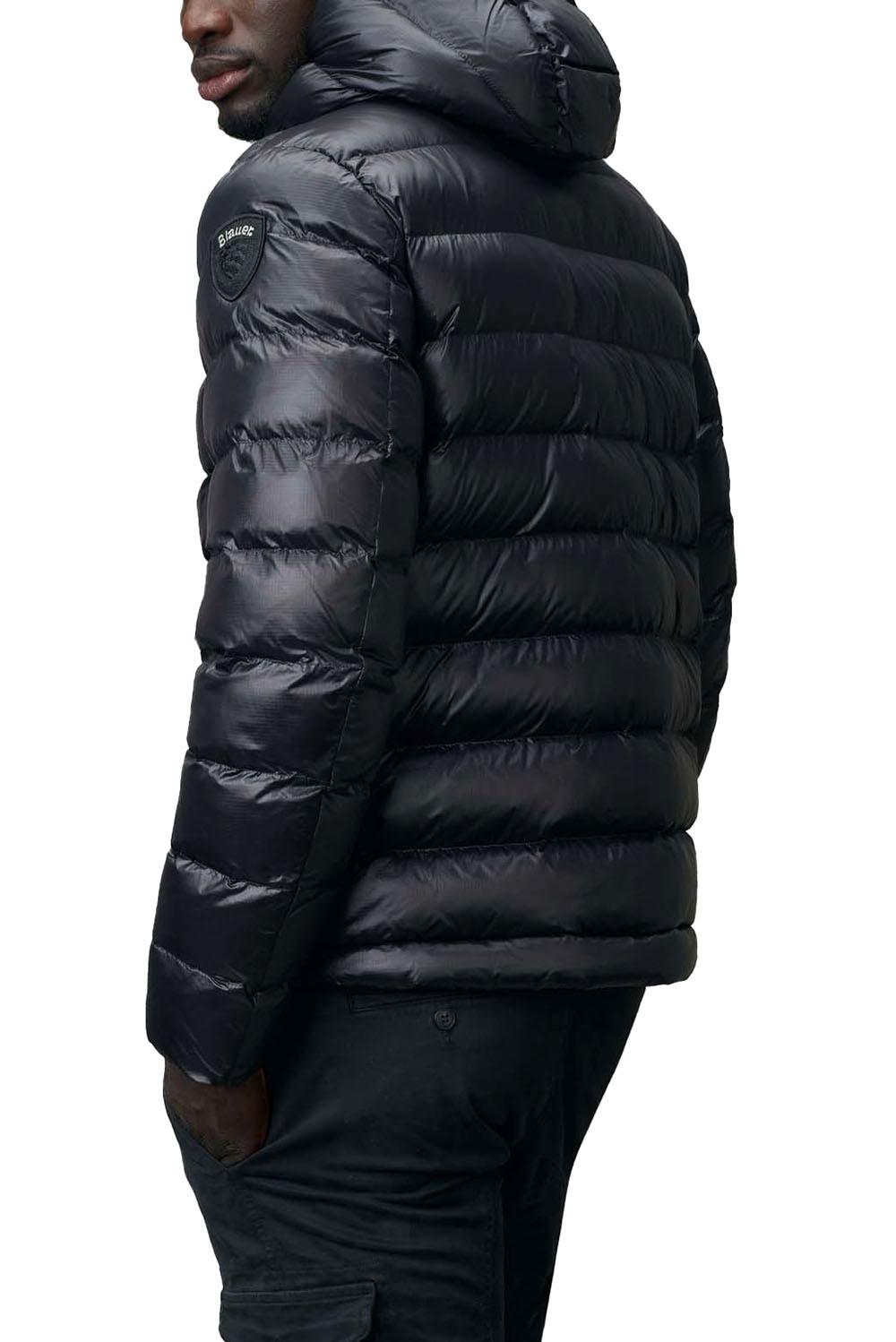  Blauer Piumino Adams Nero Uomo - 3