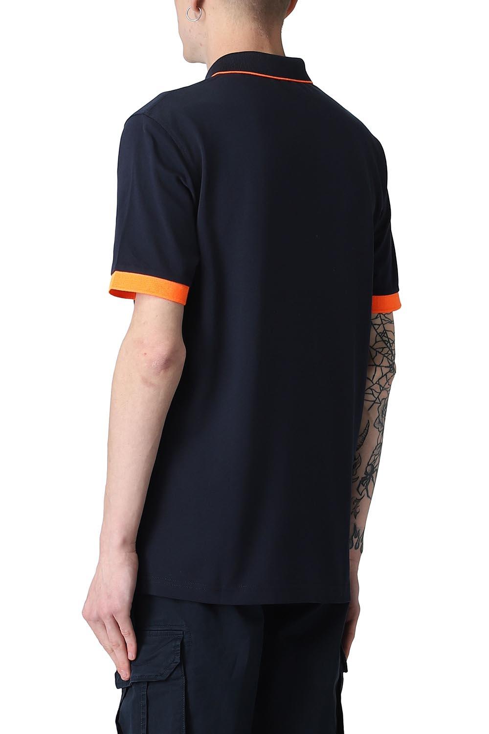  Sun 68 Polo Pique' Navy Uomo - 6