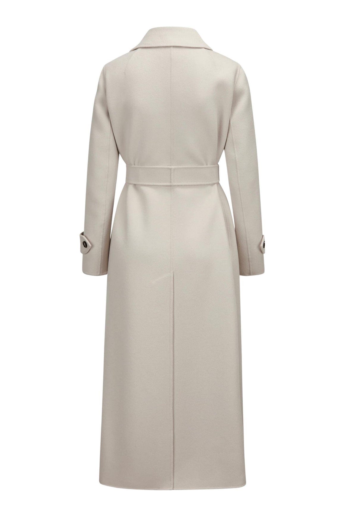  Max Mara Cappotto In Lana Colore Ghiaccio Woman - 3