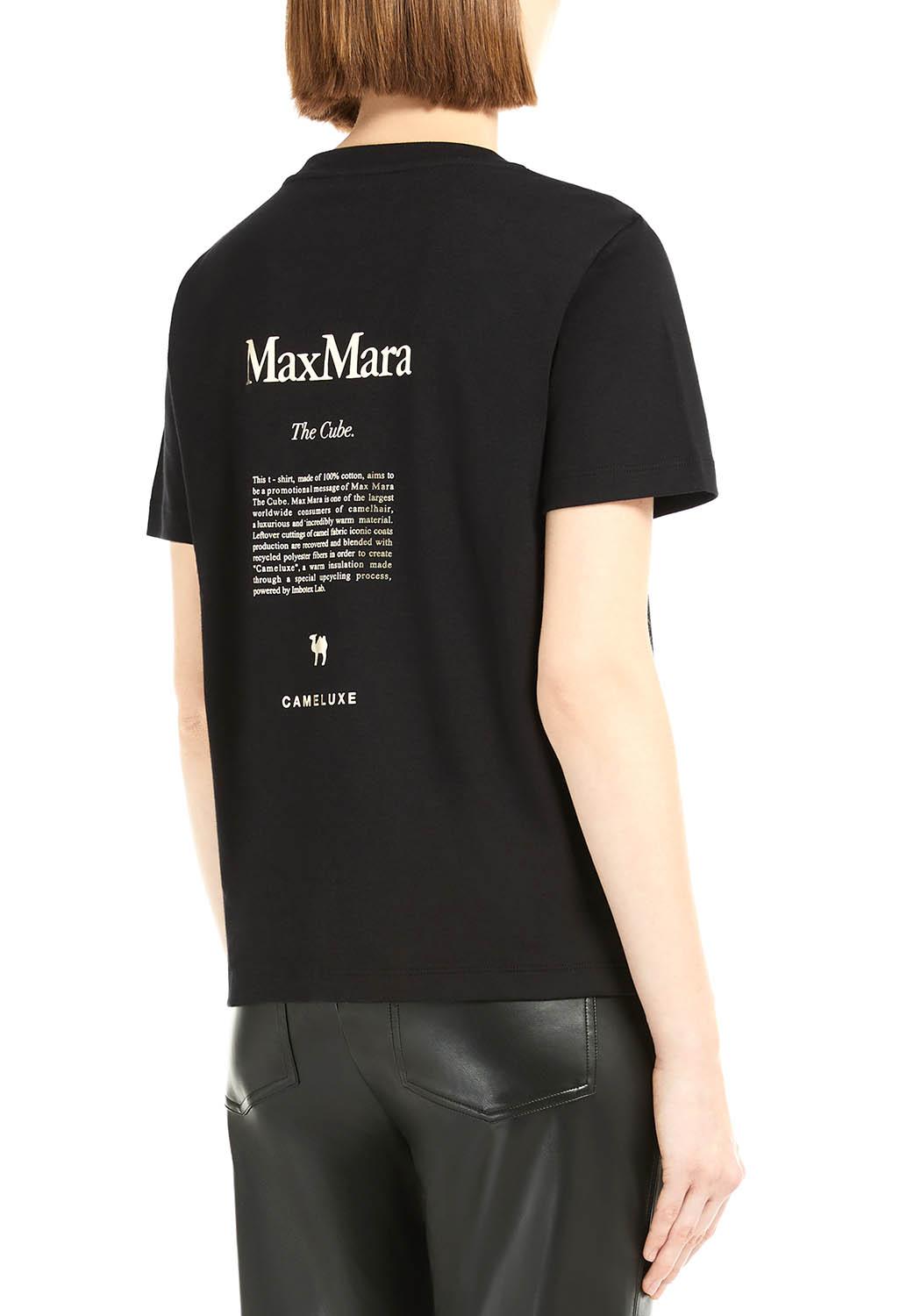  Max Mara T-shirt Quieto Black Woman - 6
