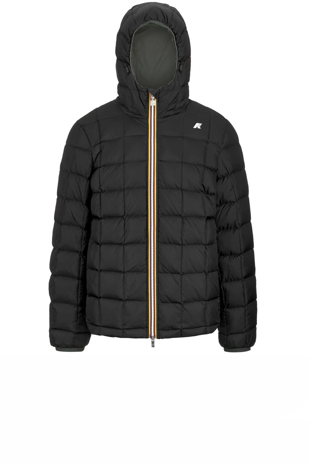 K-way Giacca Jack Reversibile Green Black Uomo - 2