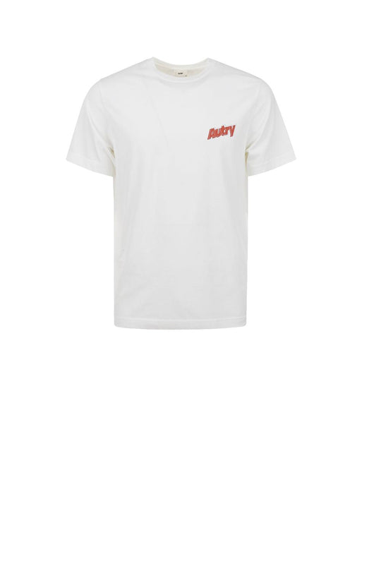 Autry T-shirt uomo girocollo doppio logo