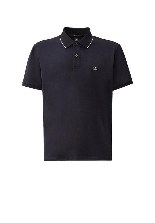 CP Company Stretch Logo Polo