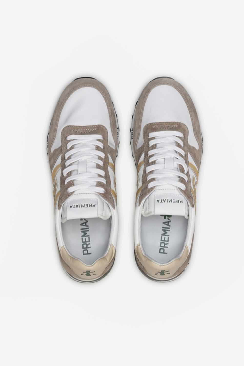  Premiata Sneakers Eric Bianco Uomo - 4