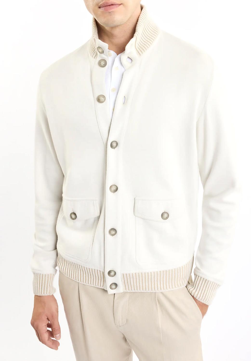  Fay Bomber In Felpa Luce Uomo - 7