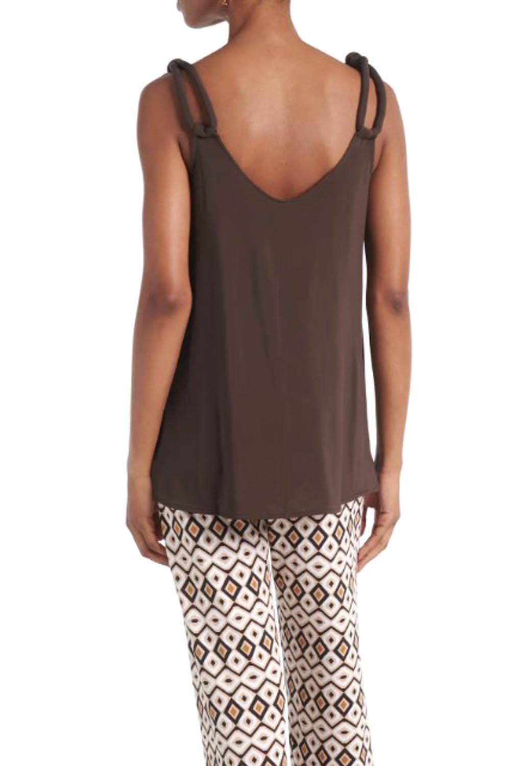  Max Mara Top Faida Cocoa Woman - 3