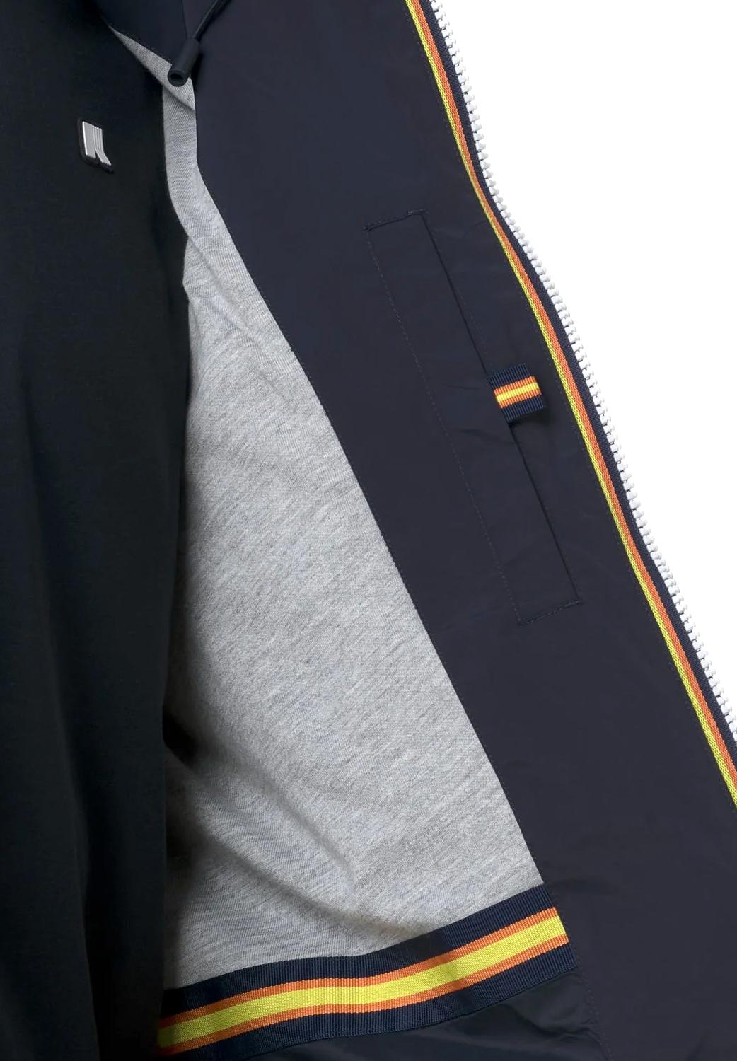  K-way Giacca Jack Stretch Nylon Blue Uomo - 5