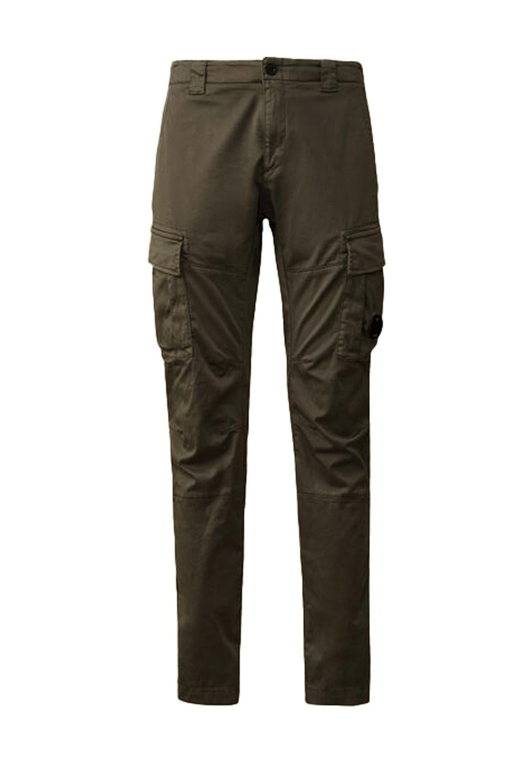  Cp Company Cargo Lens Pants Ivy Green Uomo - 1