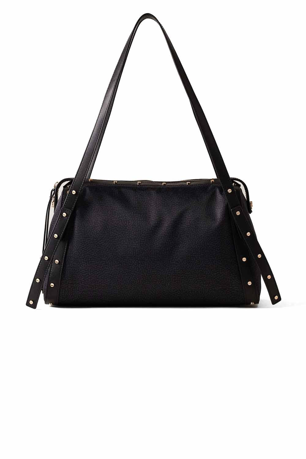  Borbonese Bauletto Metropole Medium Nero Woman - 1