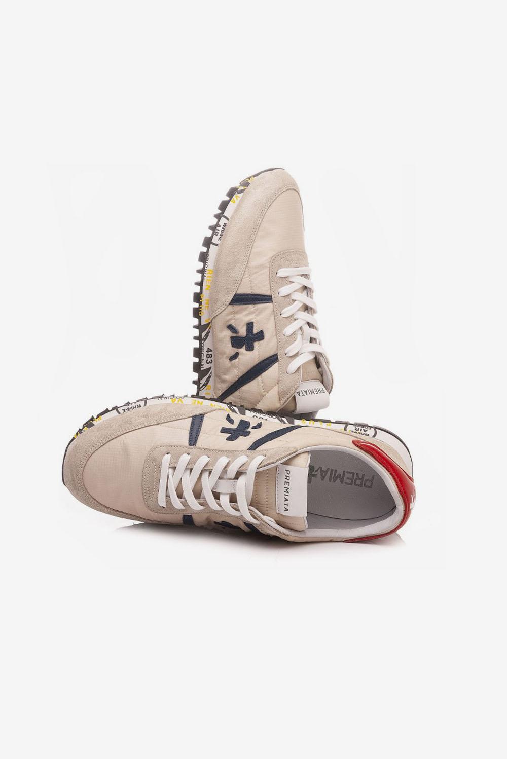  Premiata Sneakers Sean Sabbia Uomo - 4