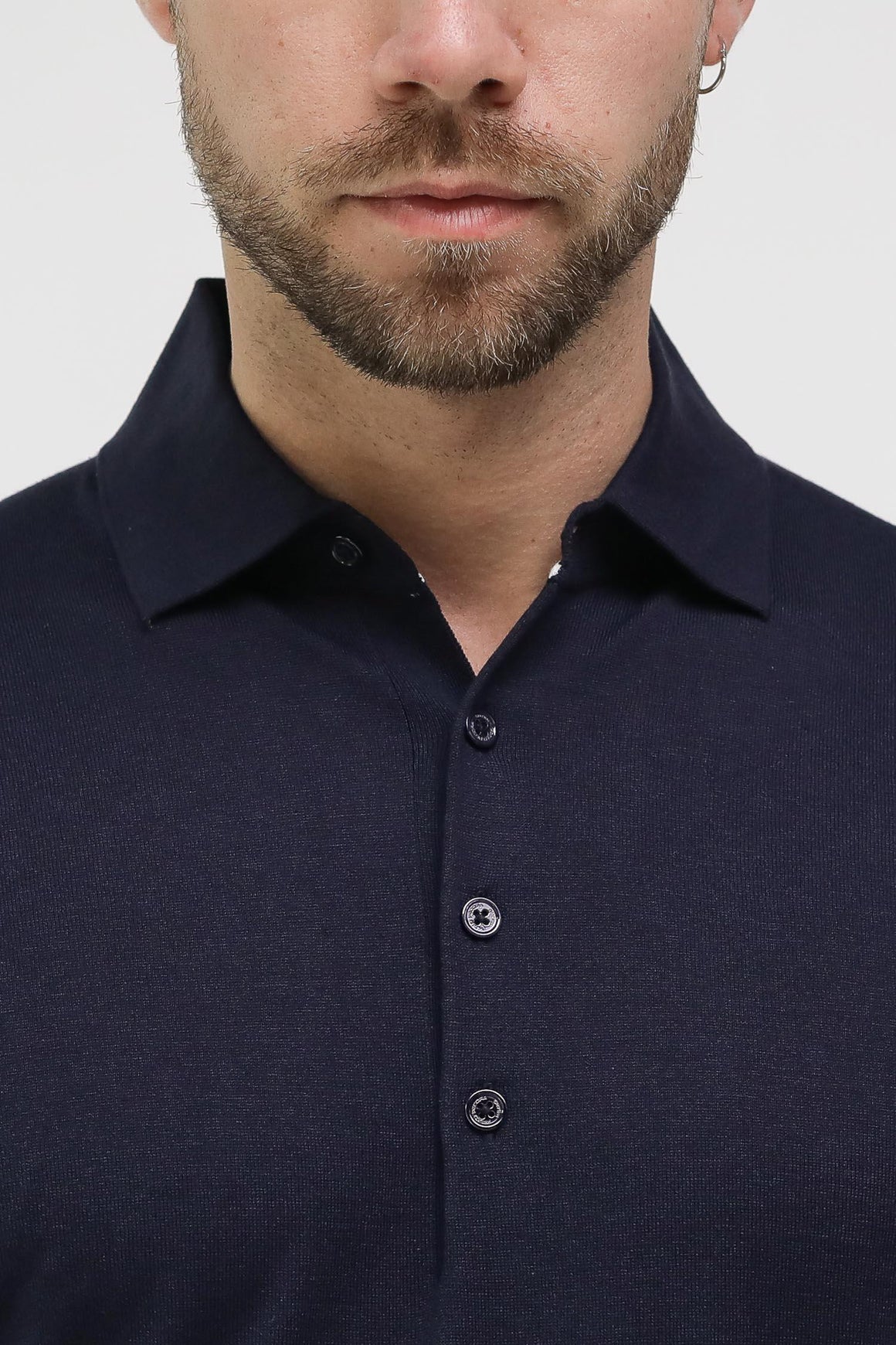  Paolo Pecora Polo Blu Uomo - 6