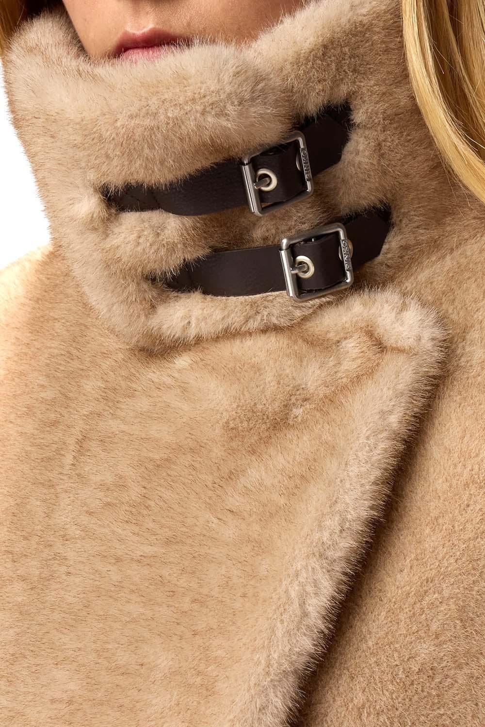  Pinko Cappa Comodino Beige Woman - 4