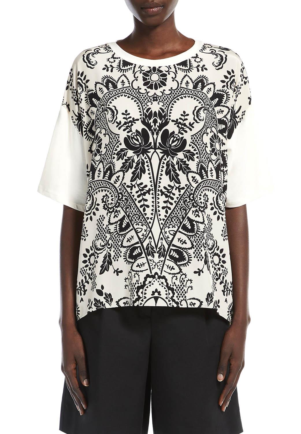  Max Mara Top Pampas Ivory Woman - 2