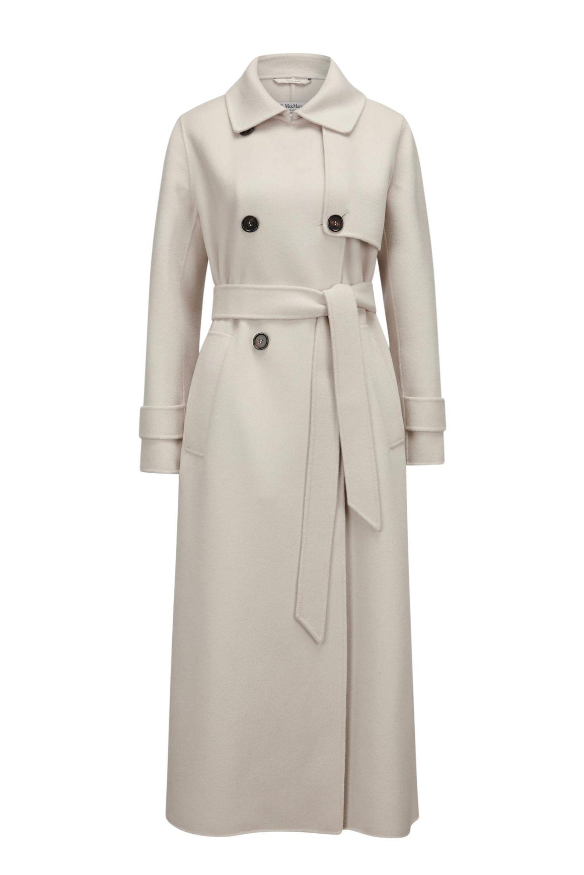  Max Mara Cappotto In Lana Colore Ghiaccio Woman - 1