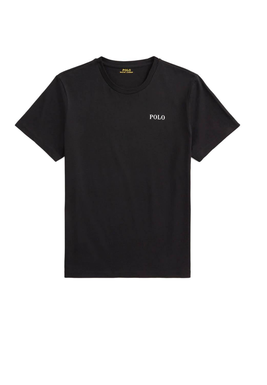  Ralph Lauren T-shirt Logo Black Uomo - 6
