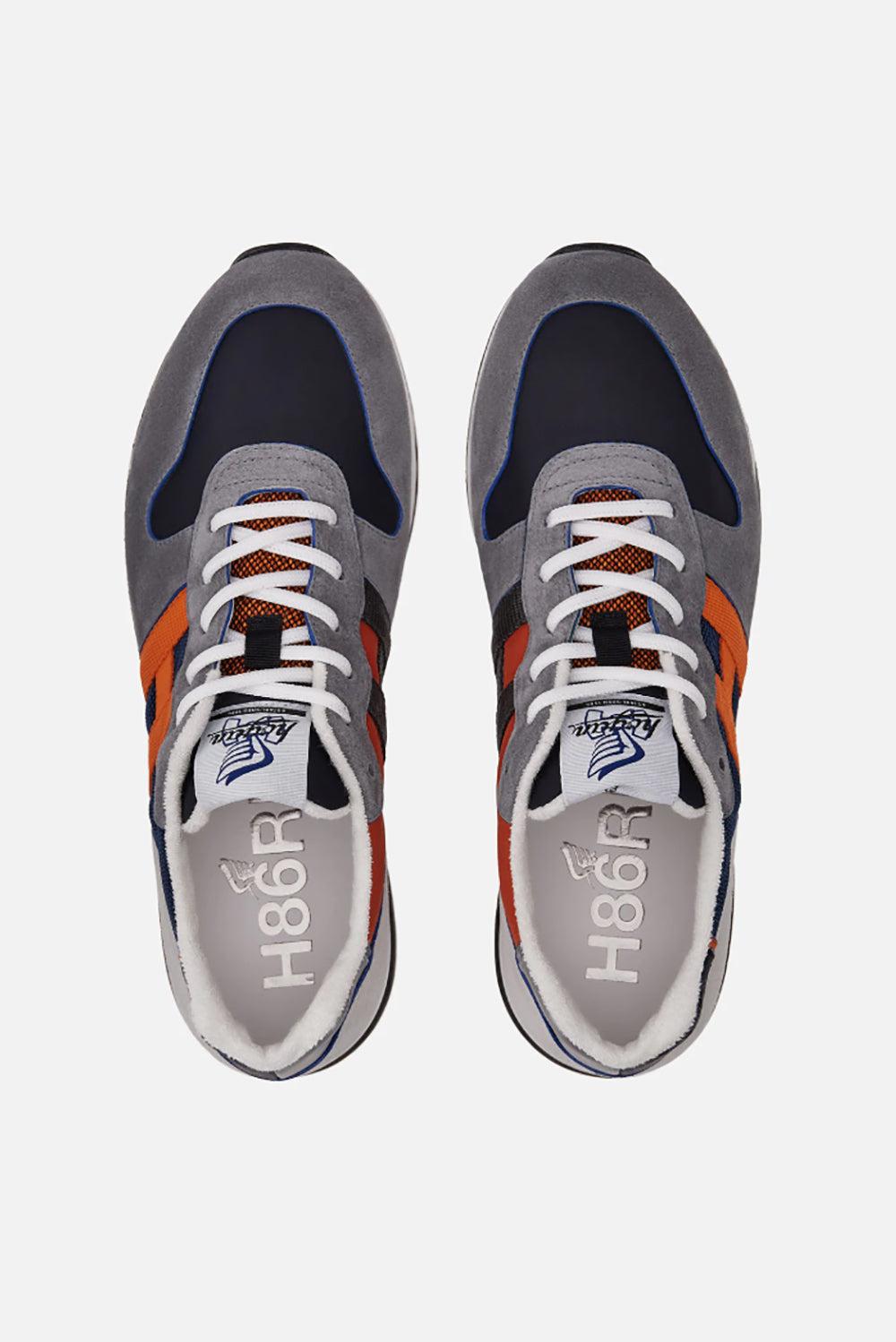  Hogan Sneaker H383 Blu Uomo - 3