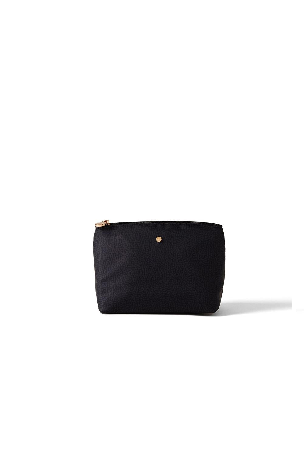  Borbonese Pochette Portaoggetti Classica Medium Nero Woman - 1