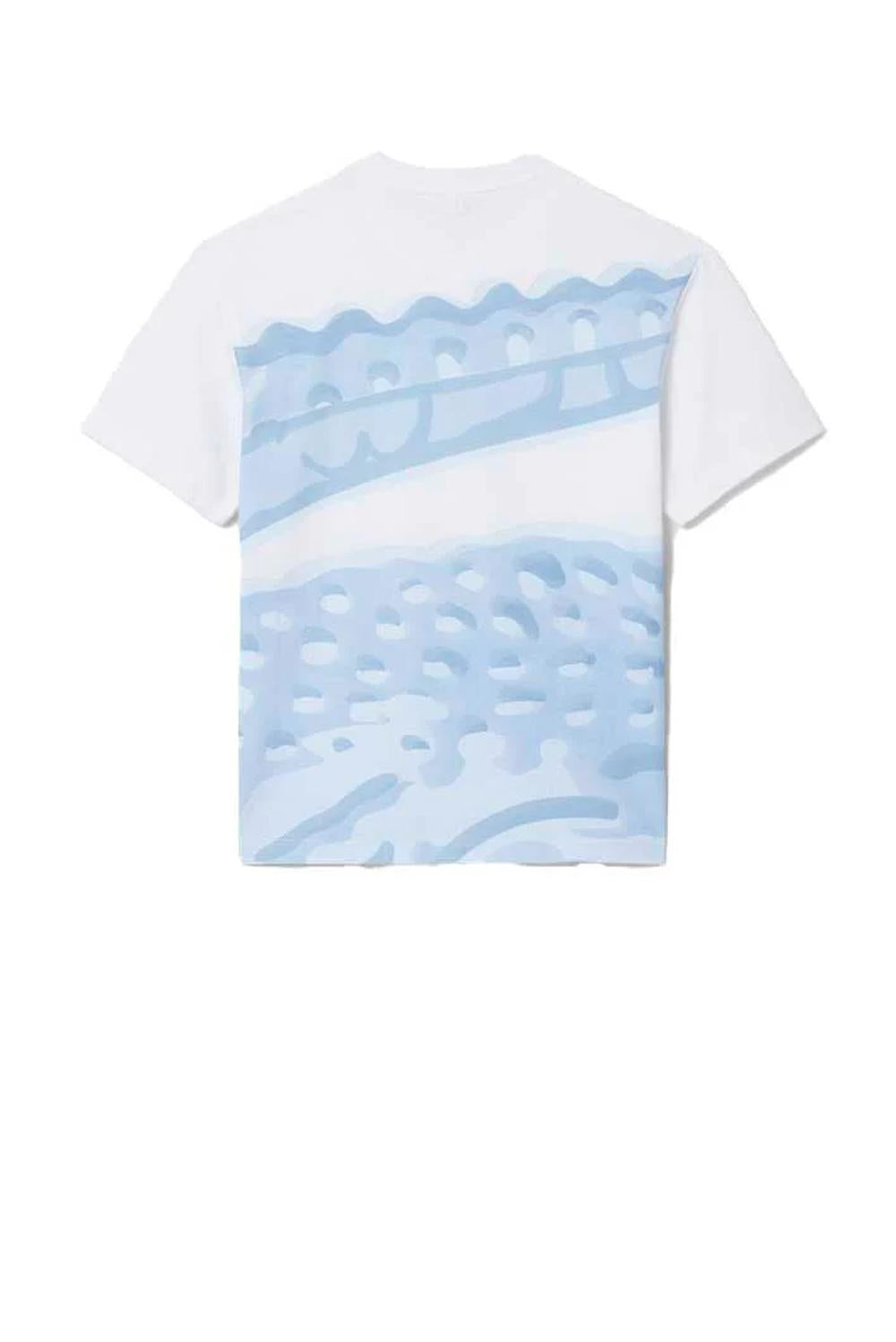  Lacoste T-shirt Cotone Stampata Uomo - 2