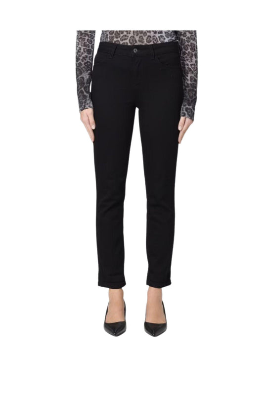 LIU JO Jeans skinny con risvolto Black Denim