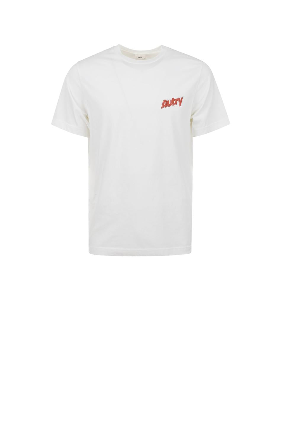  Autry T-shirt Uomo Girocollo Doppio Logo - 1