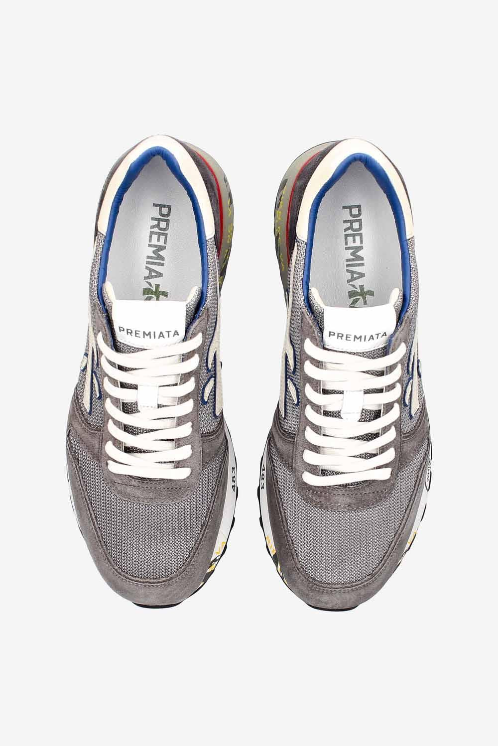  Premiata Mick Sneakers Ghiaccio Uomo - 4