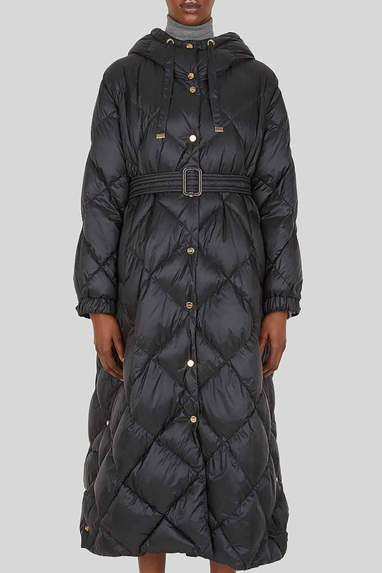 Parka in water-repellent canvas