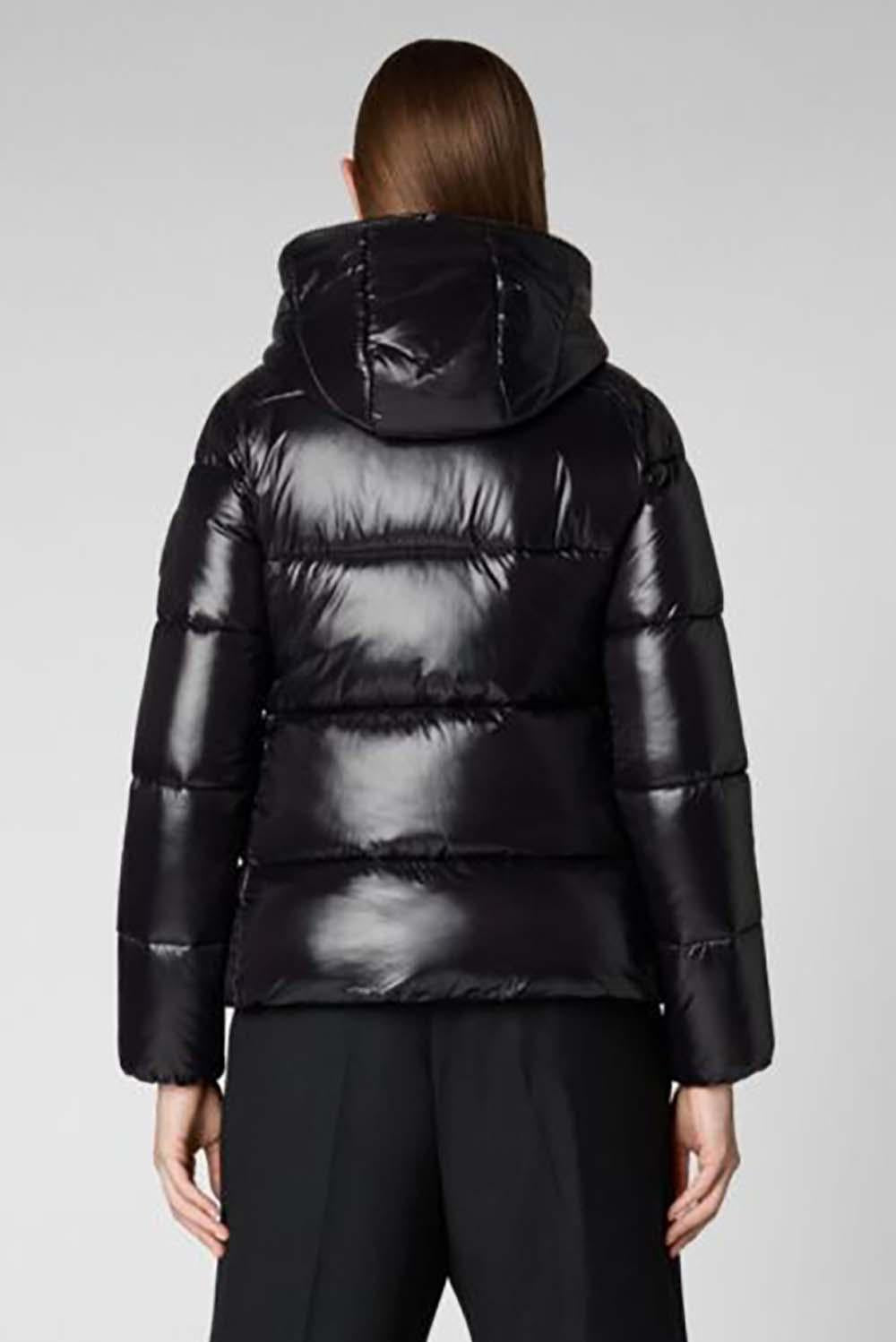  Save The Duck Piumino Trapuntato Lois Black Woman - 4