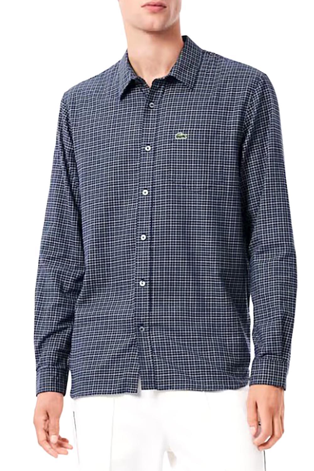  Lacoste Camicia In Cotone Uomo - 2