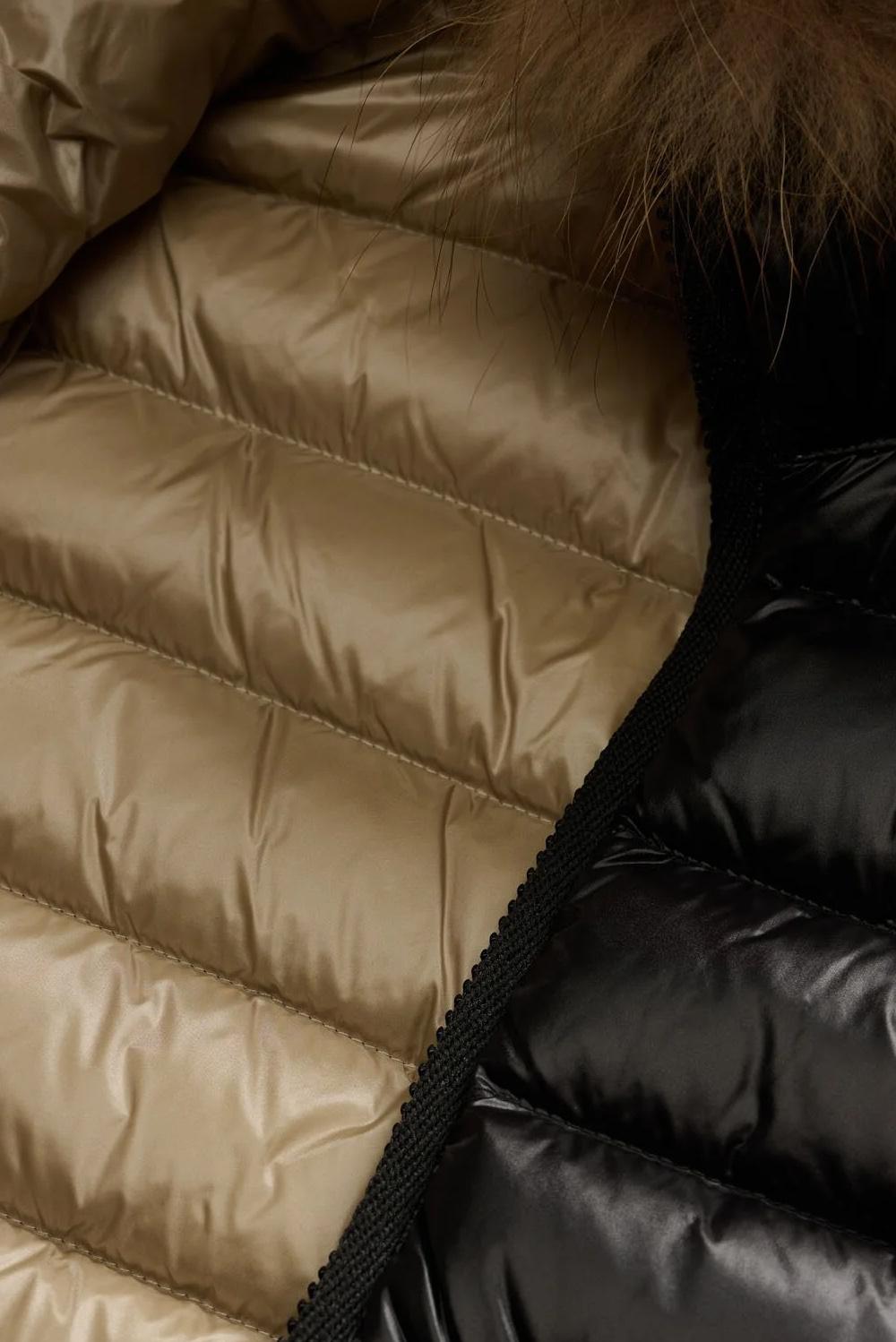  Blauer Piumino Trapuntato Colore Nero Woman - 5