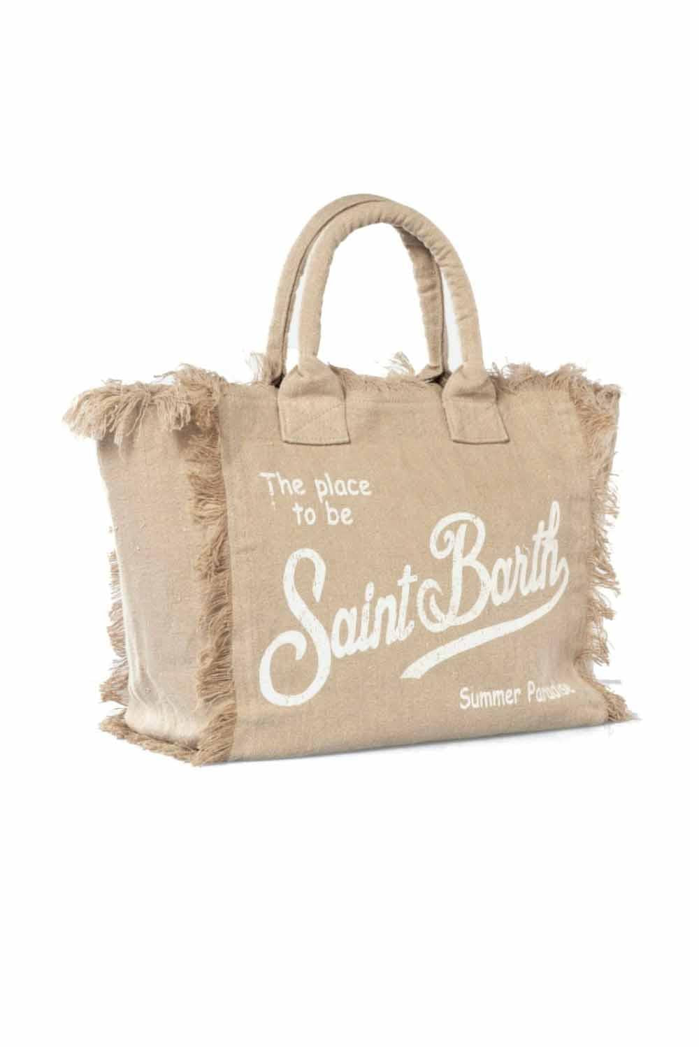  Mc2 Saint Barth Borsa Vanity Linen Woman - 2