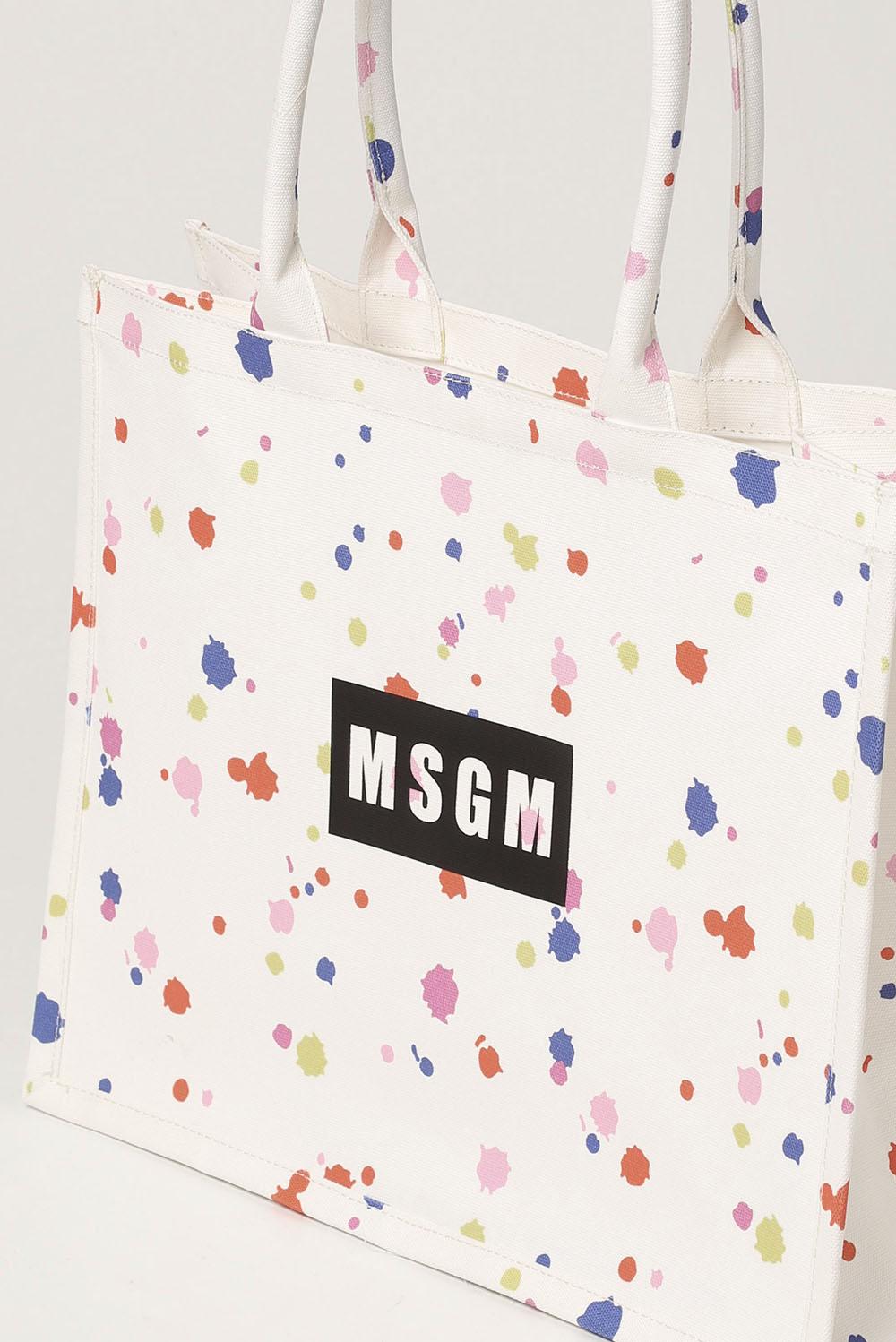  Msgm Shopping Bag<br> White Woman - 4