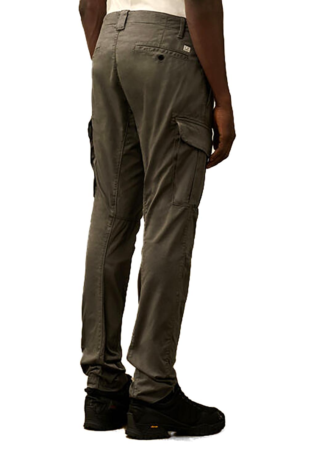  Cp Company Cargo Lens Pants Ivy Green Uomo - 4