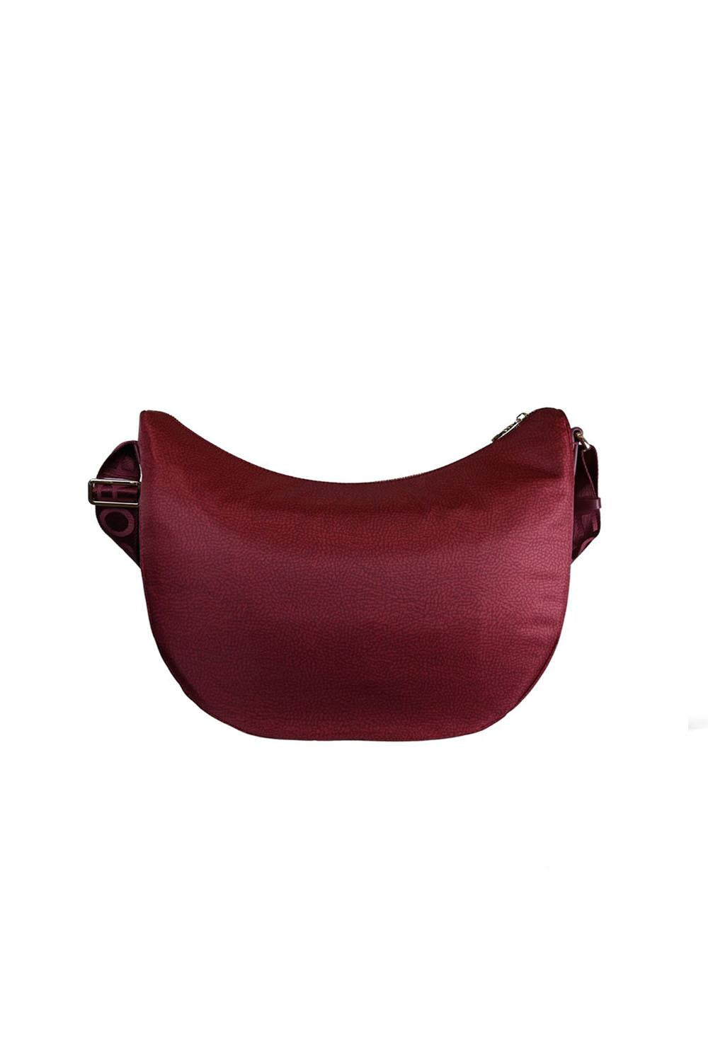  Borbonese Luna Bag Small Merlot Woman - 3
