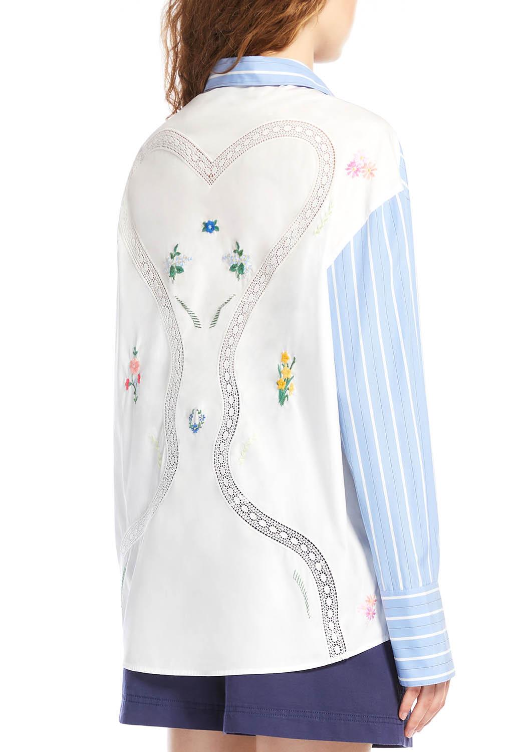  Max Mara Camicia Nadar Light Blue Woman - 3