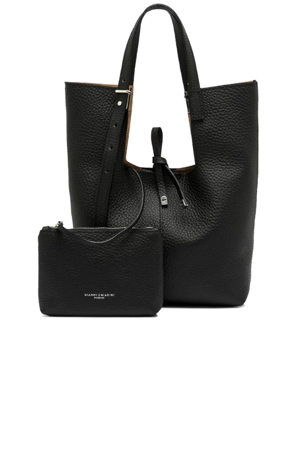  Gianni Chiarini Borsa Ava Nero Nature Woman - 3