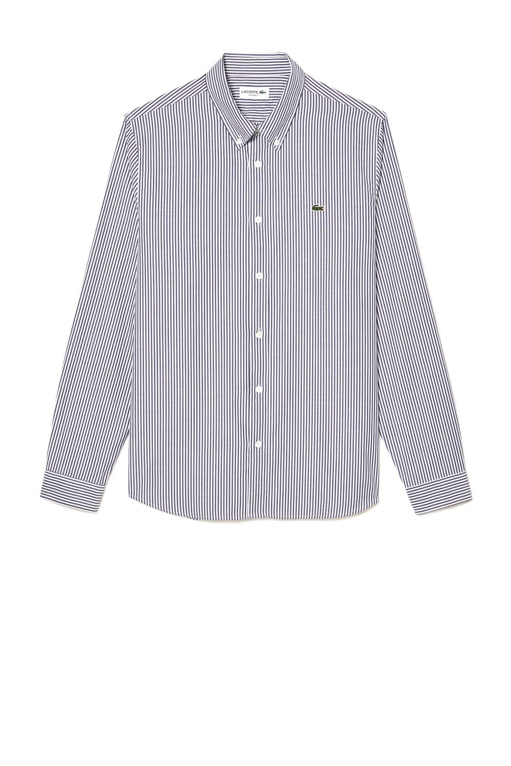  Lacoste Camicia A Righe Uomo - 1