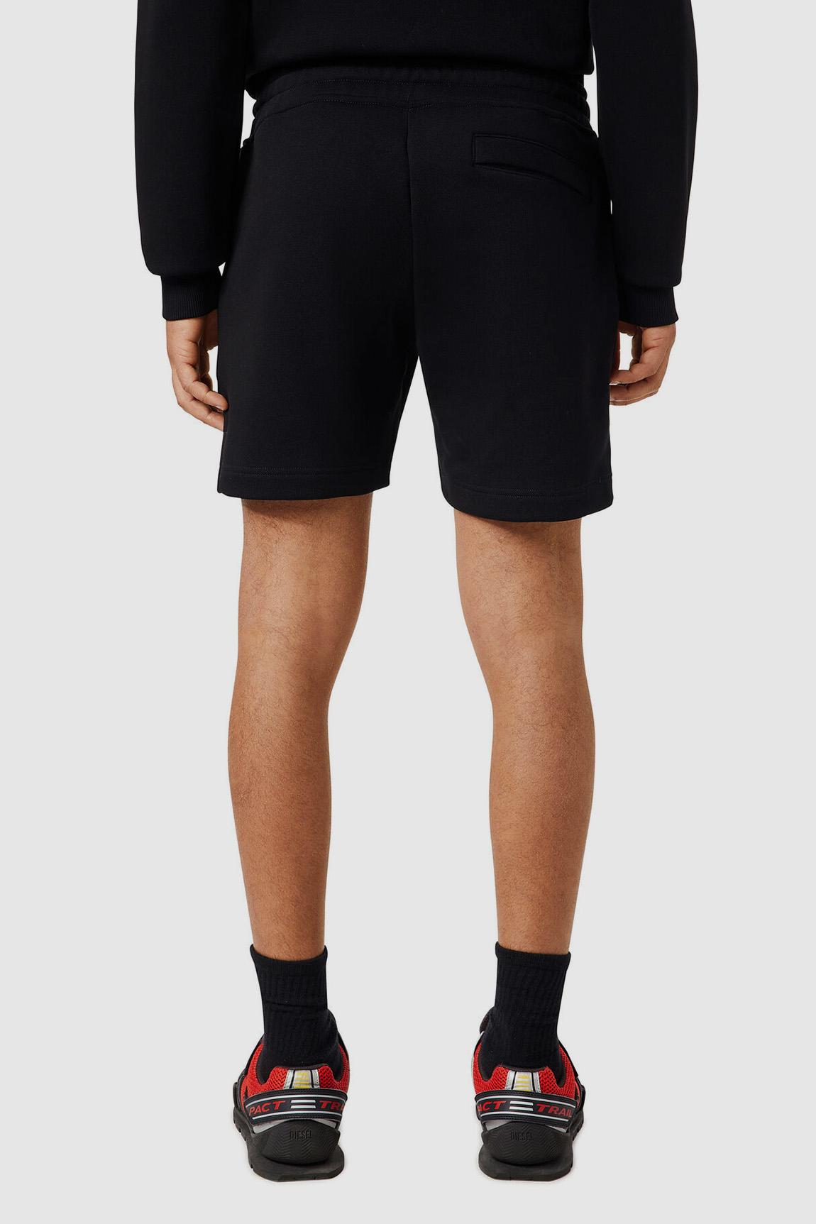  Diesel Jersey Shorts Black Uomo - 2