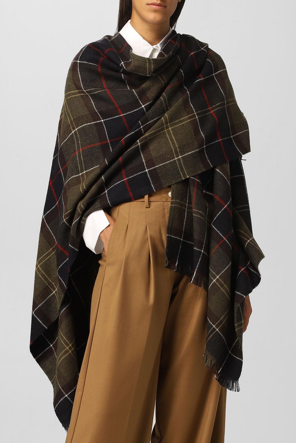  Barbour Poncho Tartan<br/> Classic Tartan Woman - 2
