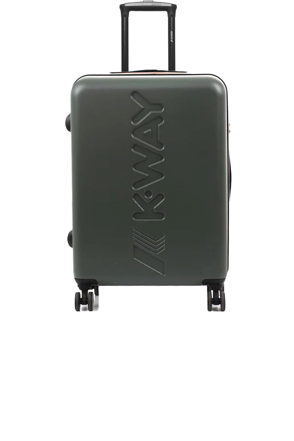  K-way Cabin Trolley Medium Green Blue Woman - 1