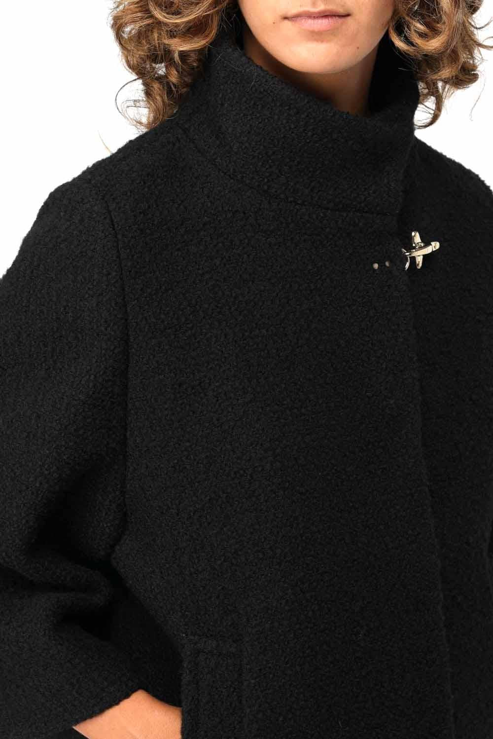  Fay Cappa In Lana Nero Woman - 5