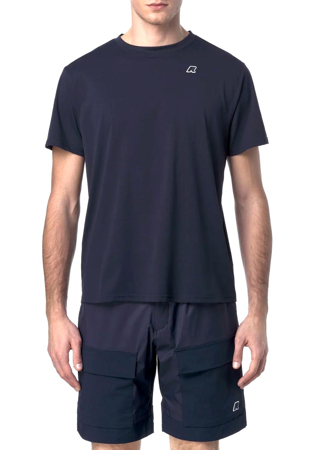  K-way T-shirt Graphite Blue Depht Uomo - 5
