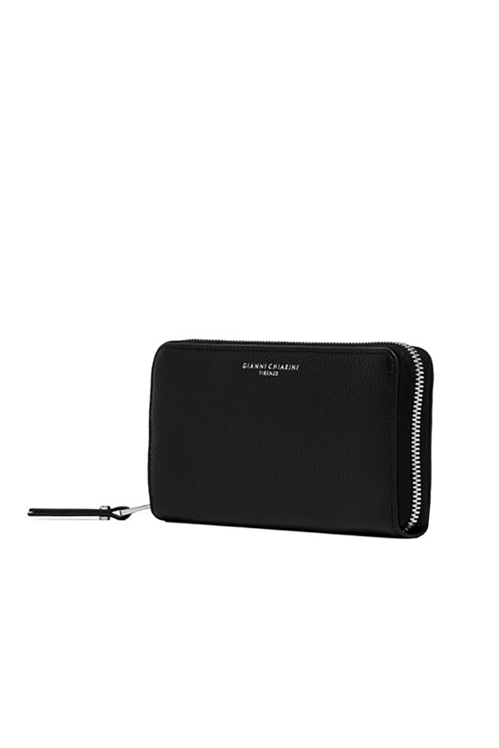  Gianni Chiarini Portafoglio Grain U Nero Woman - 2