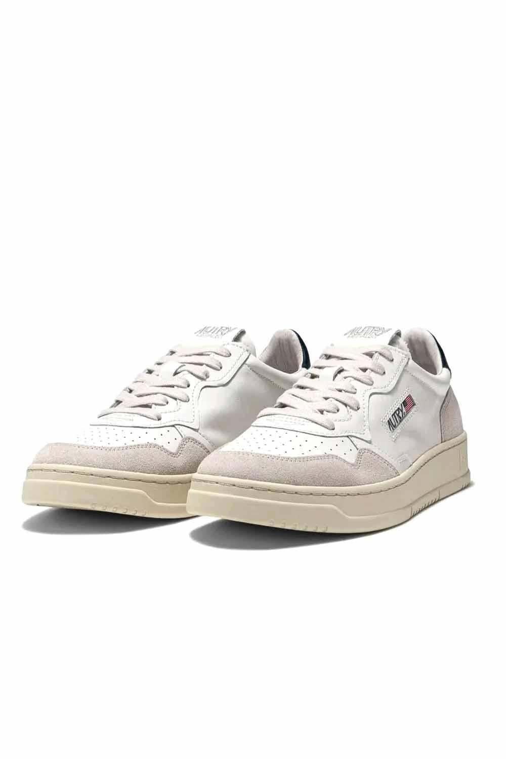  Autry Sneakers Medalist White Blue Uomo - 2